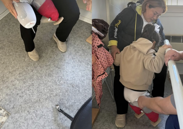 Девочка потеряла ноги в ДТП в Астане: Алуа делает первые шаги на протезах