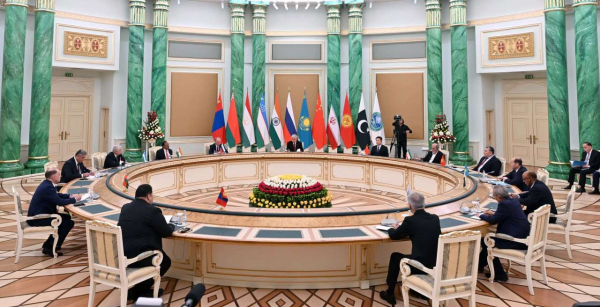 Токаев провел встречу с секретарями cоветов безопасности государств – членов ШОС