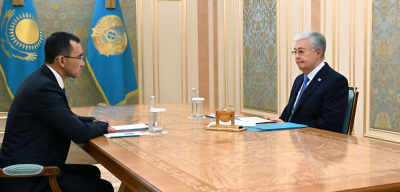 Глава государства принял председателя Сената Парламента Маулена Ашимбаева