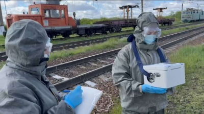 В Акмолинской области произошла утечка соляной кислоты