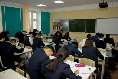 Экзамен по казахскому языку сдают ученики 5, 8 и 10-х классов